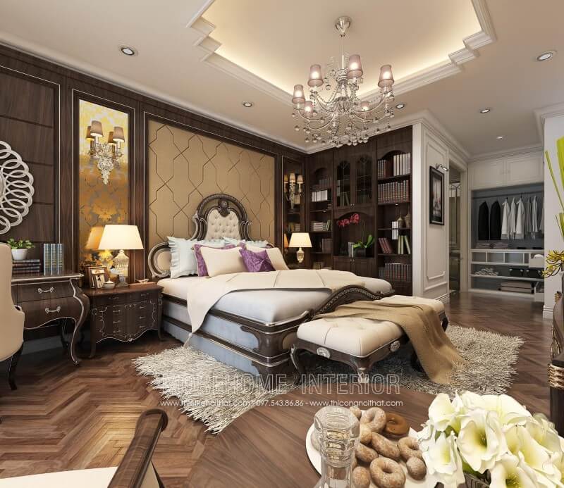Đừng bỏ lỡ những mẫu giường ngủ biệt thự ấn tượng và cuốn hút nhất