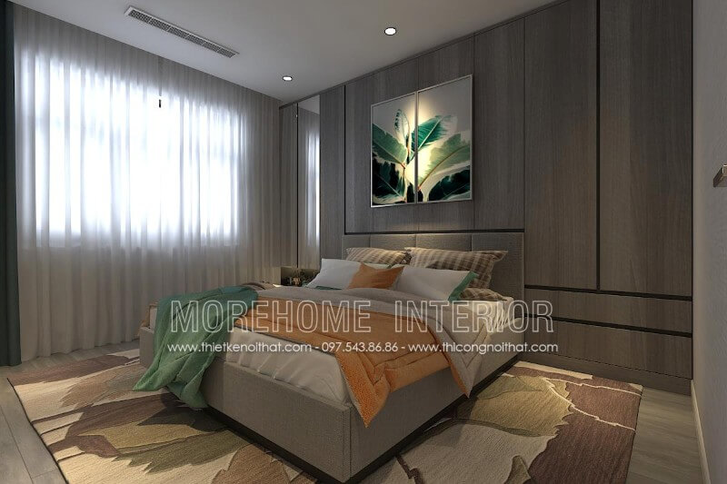 Tìm kiếm mẫu giường ngủ chung cư đẹp độc đáo từ KTS hàng đầu