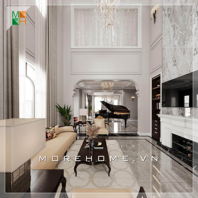 Nội thất chung cư tân cổ điển đẹp