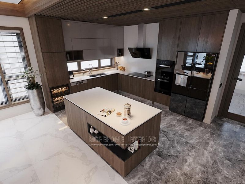 Các xu hướng thiết kế nội thất phòng bếp đẹp cuốn hút