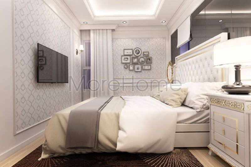 #28 Hình ảnh Giường ngủ nhà chung cư độc đáo tại Hải Phòng